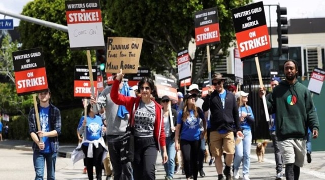 Hollywood actors poised to strike, joining writers on picket lines ...