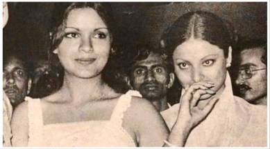 Zeenat Aman shared a picture with Rekha. (Pic: Zeenat/Instagram)