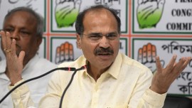Ministry of home affairs, Adhir Ranjan Chowdhury, central forces in West Bengal, bengal panchayat polls, bengal panchayat polls violence, West Bengal Pradesh Congress Committee, indian express, indian express news