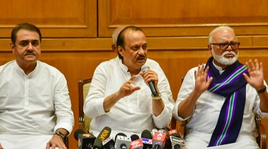 NCP press conference in Mumbai