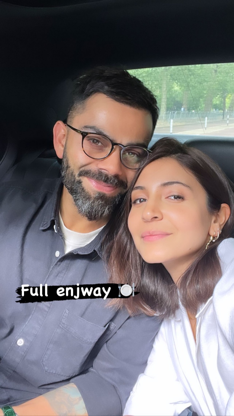 759px x 1349px - Anushka Sharma and Virat Kohli step out for a lunch date in London, enjoy  scrumptious meal. See pics | Bollywood News, The Indian Express