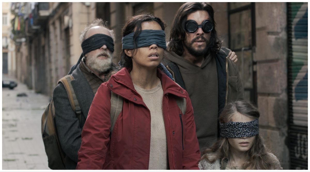 Bird Box Barcelona movie review Netflix’s sloppy spinoff abandons