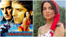 Celina Jaitley made her debut with Feroz Khan's Janasheen alongside Fardeen Khan.