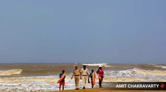 juhu beach rescue drones