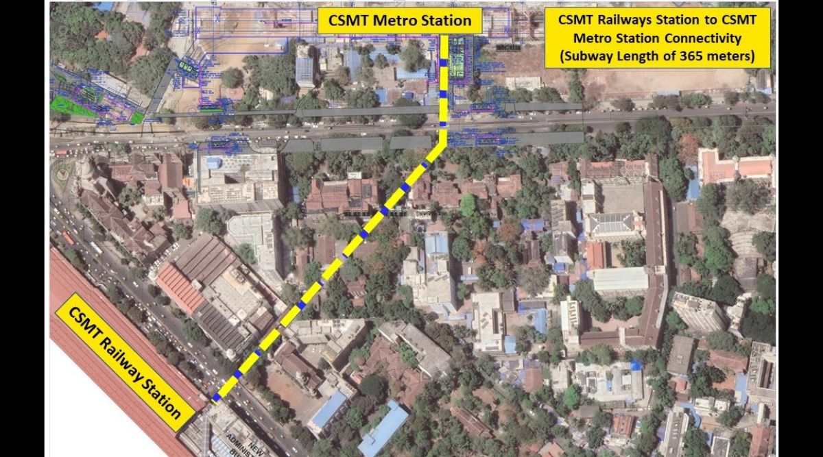 Mmrc Plans Second Subway Between Csmt Metro And Railway Stations Mumbai News The Indian