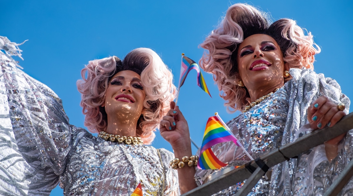 Watching A Drag Show In West Hollywood, California