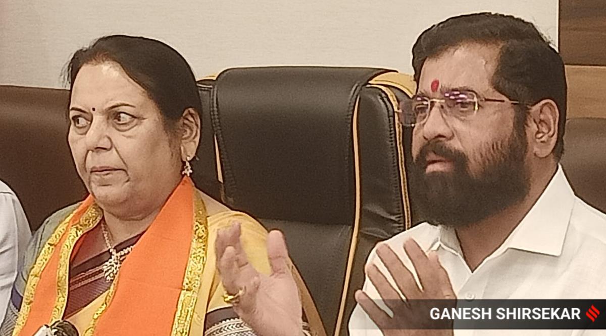 eknath shinde neelam gorhe