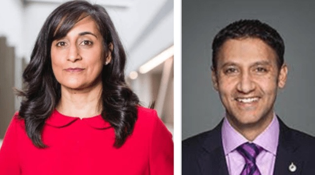 Anita Anand and Arif Virani