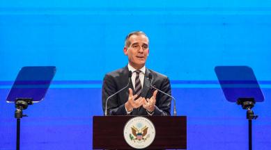 US Ambassador Eric Garcetti manipur violence