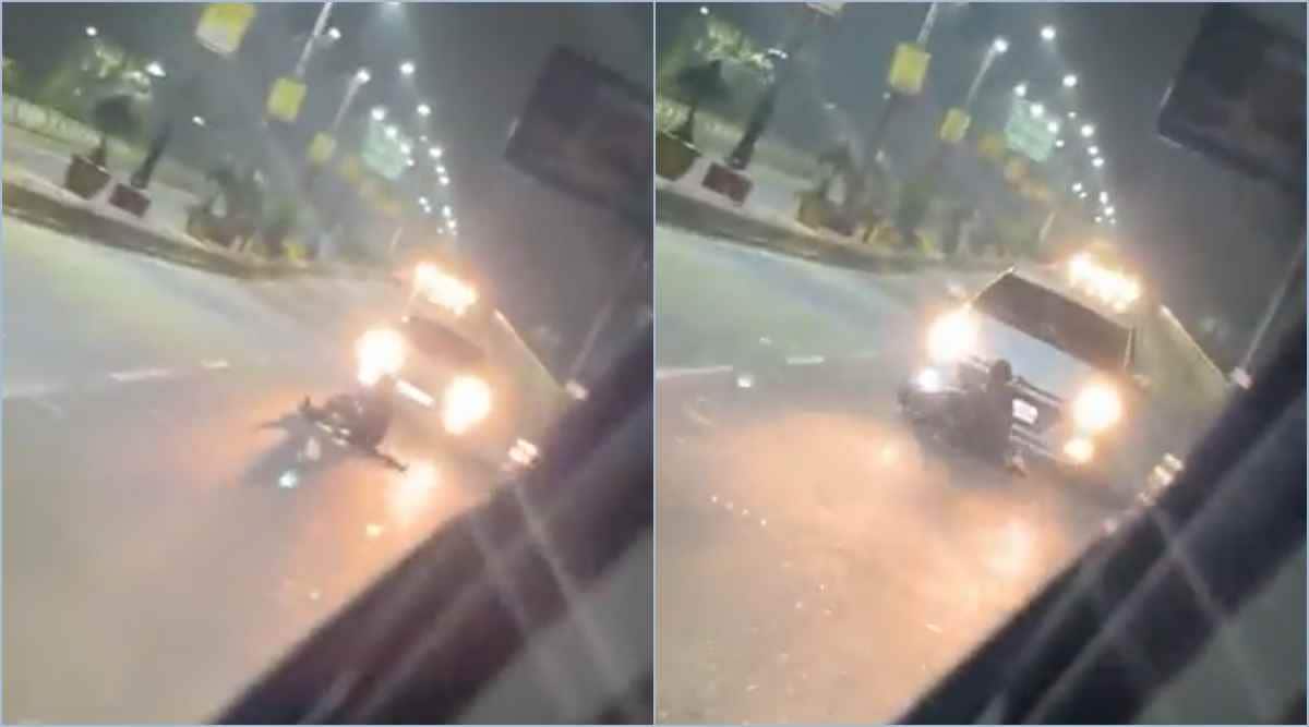 Car runs over man in Ghaziabad; one arrested after video goes viral Delhi News The Indian