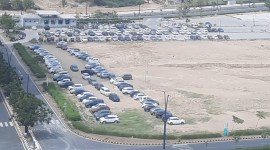 GIFT City project, GIFT City planning, multilevel CAR parkings, greenfield smart city, car parkings accommodate capacity, multilevel parking tender, GIFT One, indian express, indian express news