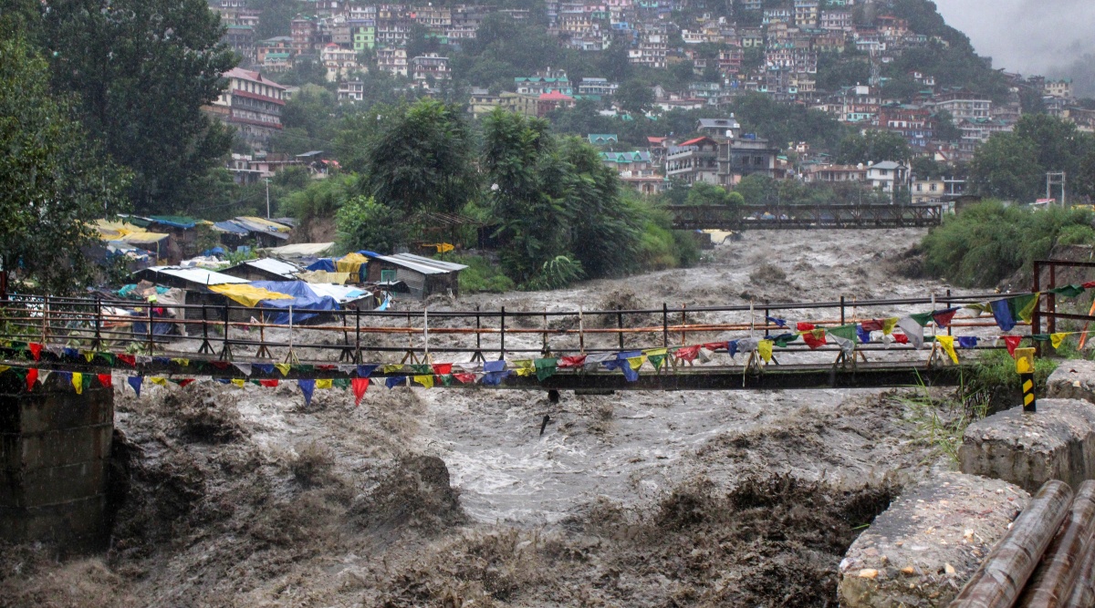 Five killed as torrential rain wreaks havoc on Himachal | India News,The  Indian Express