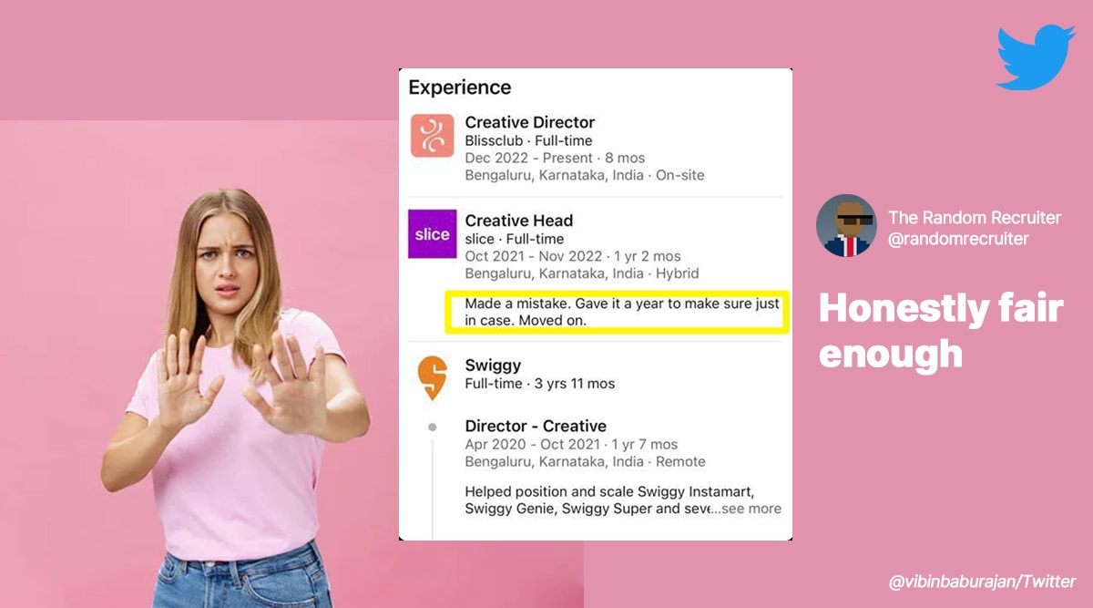 honest LinkedIn profile