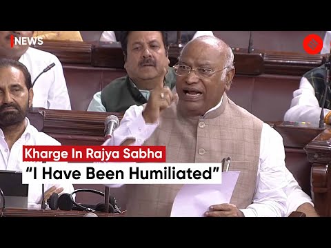 Mallikarjun kharge slams rajya sabhas mic incident demands action