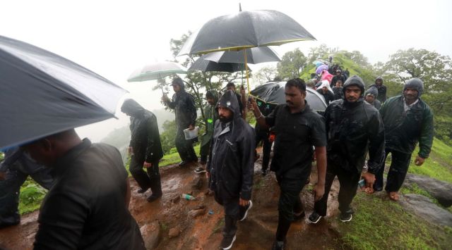 Landslide hits Maharashtra's Raigad district