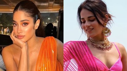 Janhvi Kapoor vs Radhika Madan: Who wore the Amit Aggarwal structured  lehenga better?