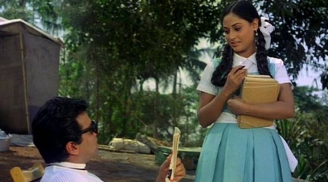 dharmendra and jaya bachchan in guddi