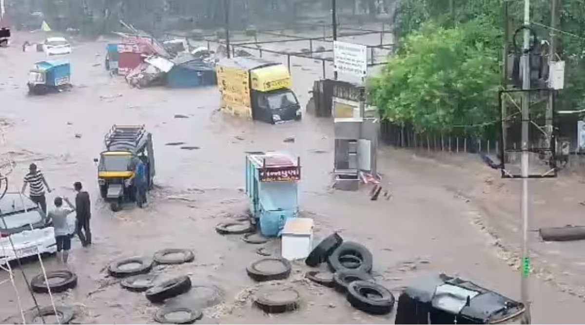 Weather Live Highlights Amit Shah takes stock of Junagarh s flood