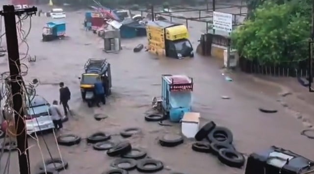 junagadh, gujarat rain, indian express