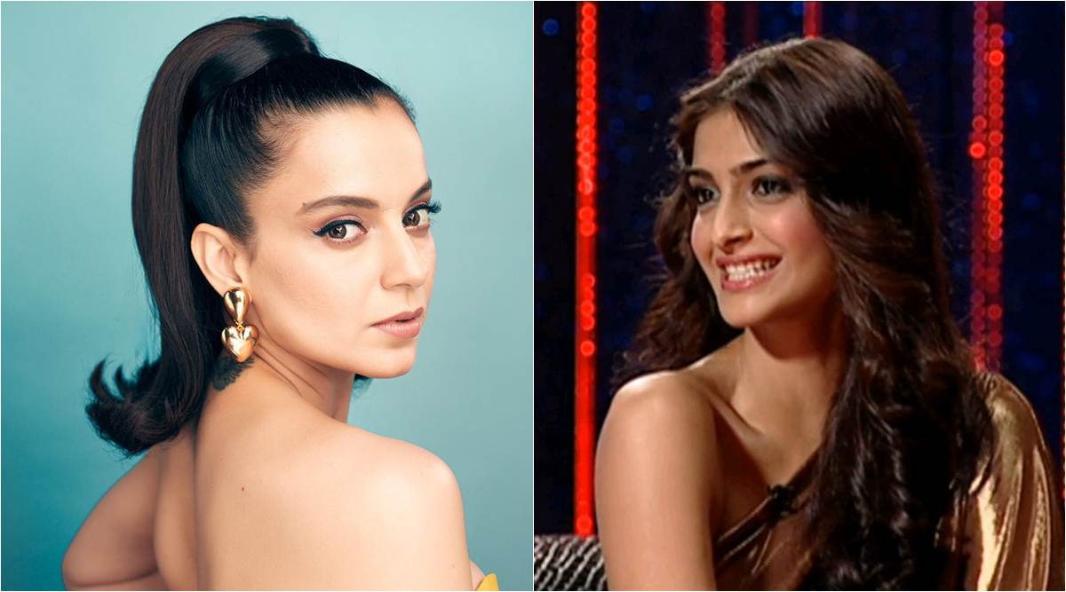 Hindi Actress Sonam Kapoor Sex Video - Kangana Ranaut calls out Sonam Kapoor for saying she has 'questionable  English', takes a dig at 'film mafia' again: 'Gossipy aunties can neverâ€¦' |  Bollywood News - The Indian Express