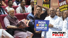 pm modi, mallikarjun kharge, manipur, parliament