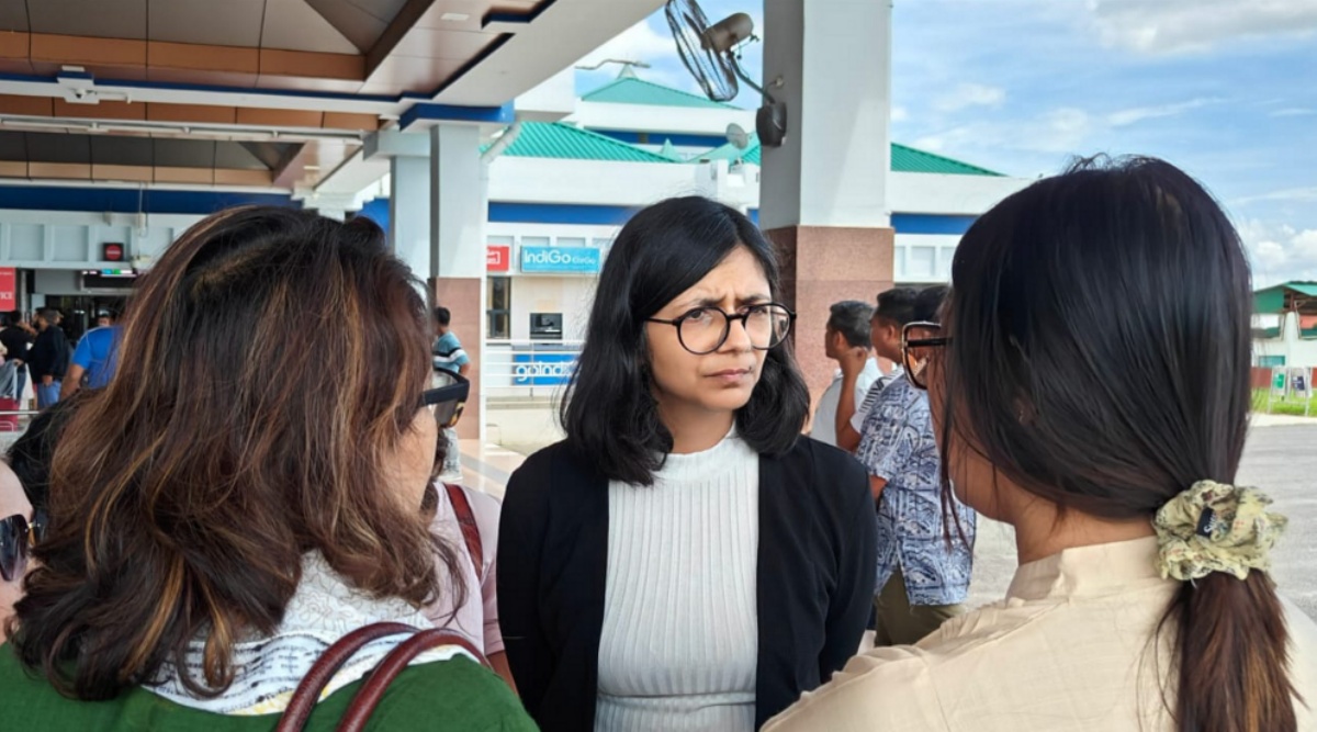 2 Man Rape To Meitei Nupi Xxx - Manipur News Highlights: Not here to do politics, says DCW chief Maliwal,  urges PM Modi to visit Manipur | India News - The Indian Express