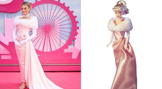 Margot Robbie channels 1960s ‘Enchanted Evening’ Barbie for film’s ...