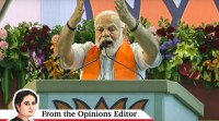 PM Modi at BJP booth workers' meeting
