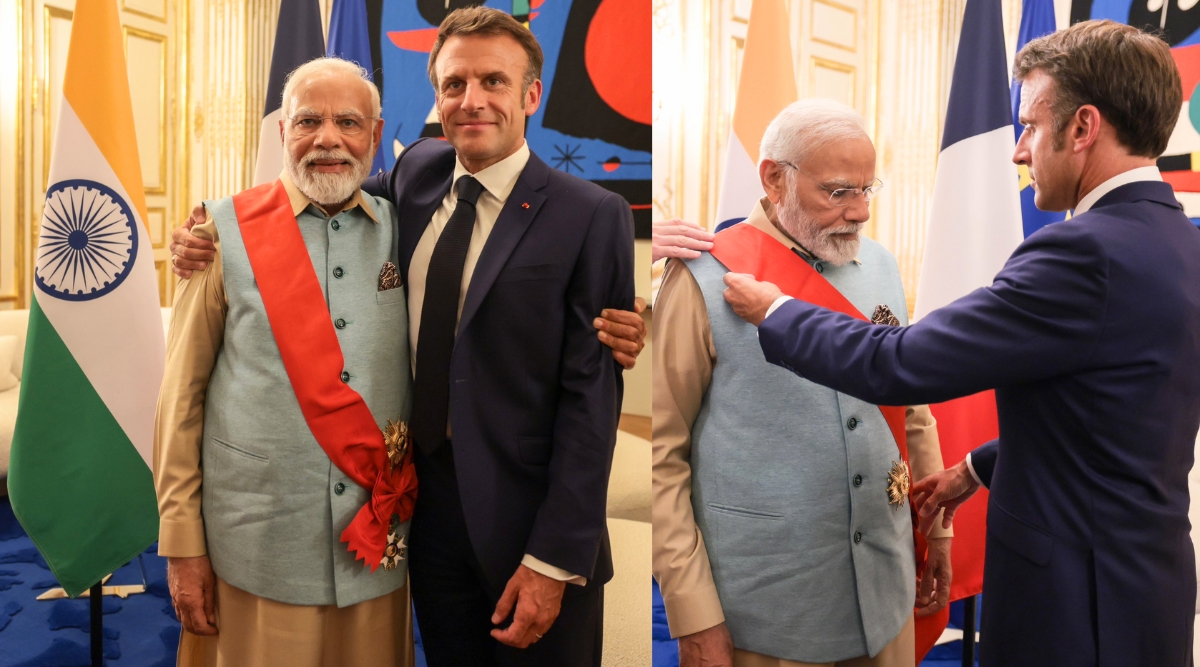 Pm Modi Conferred With France S Highest Award Grand Cross Of The Legion Of Honour India News