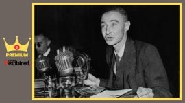 J Robert Oppenheimer.