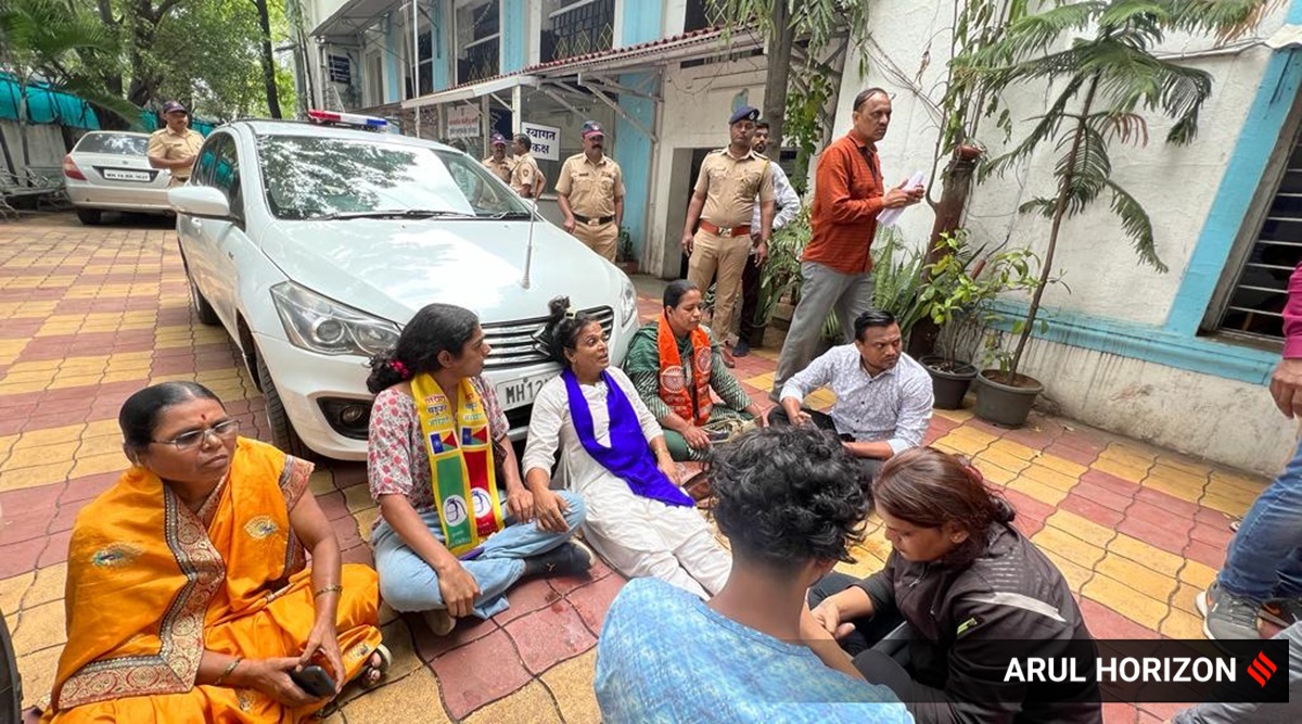 Protesters seeking FIR against BJP’s Nitesh Rane over ‘slur’ on ...