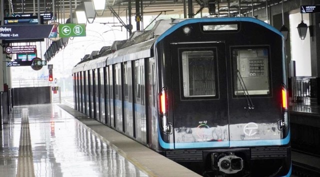 The Civil court Metro station ahead of inauguration