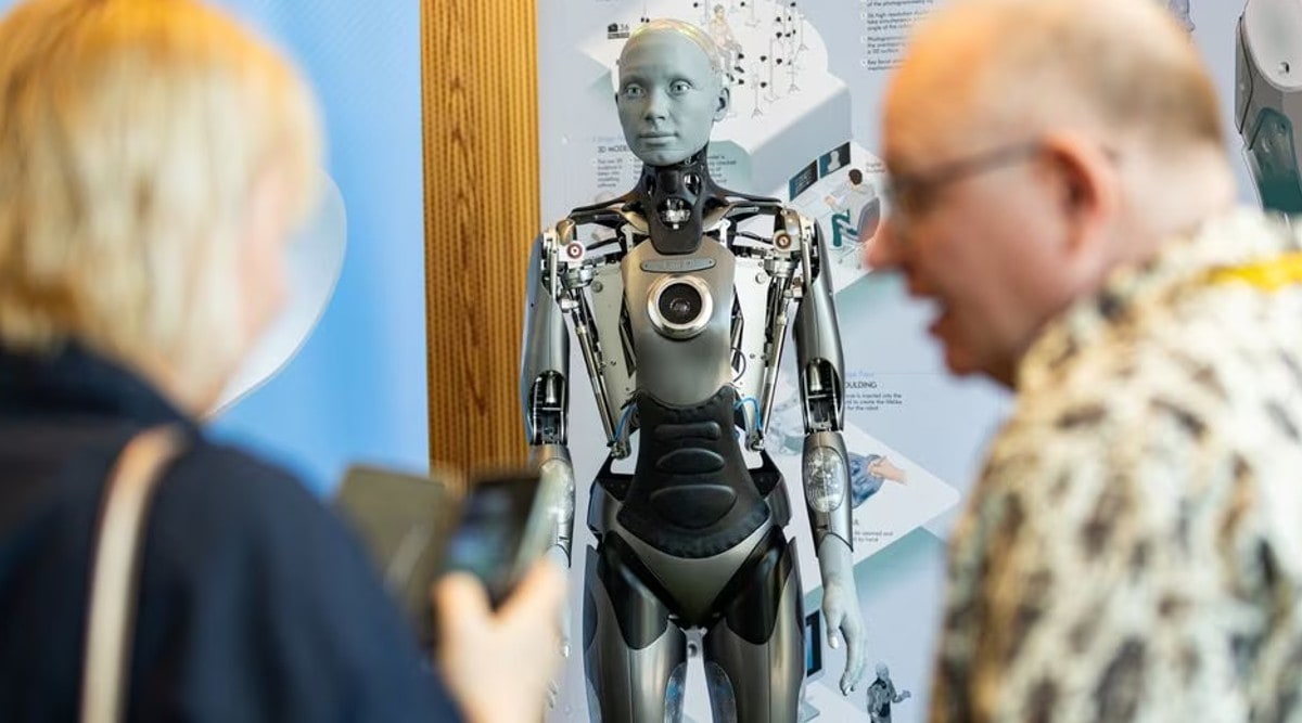 Robots say they won't steal jobs, rebel against humans | Technology News -  The Indian Express