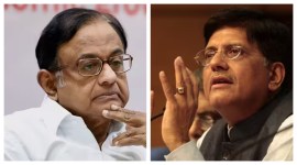 piyush goyal vs p chidambaram