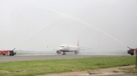 runway Delhi Airport fourth runway, elevated dual taxiway, 4.4-km long runway, indian express, indian express news