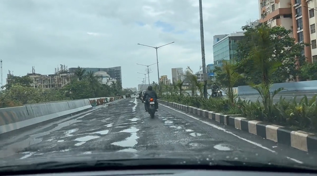 sclr extension potholes mumbai