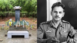 Col. MK Unni Nayar's memorial in Daegu, South Korea