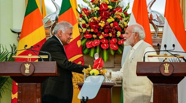 sri lanka president wickremesinghe india visit