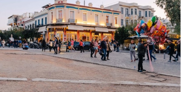 Thissio is the perfect neighbourhood for a leisurely stroll. Picture: ThisIsAthens.org/Georgio Makkas