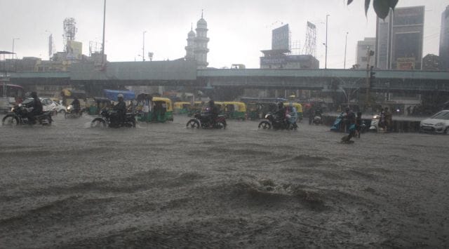 Heavy Rainfall Lashes Surat South Gujarat Waterlogging In Many Parts Surat News The Indian 2125