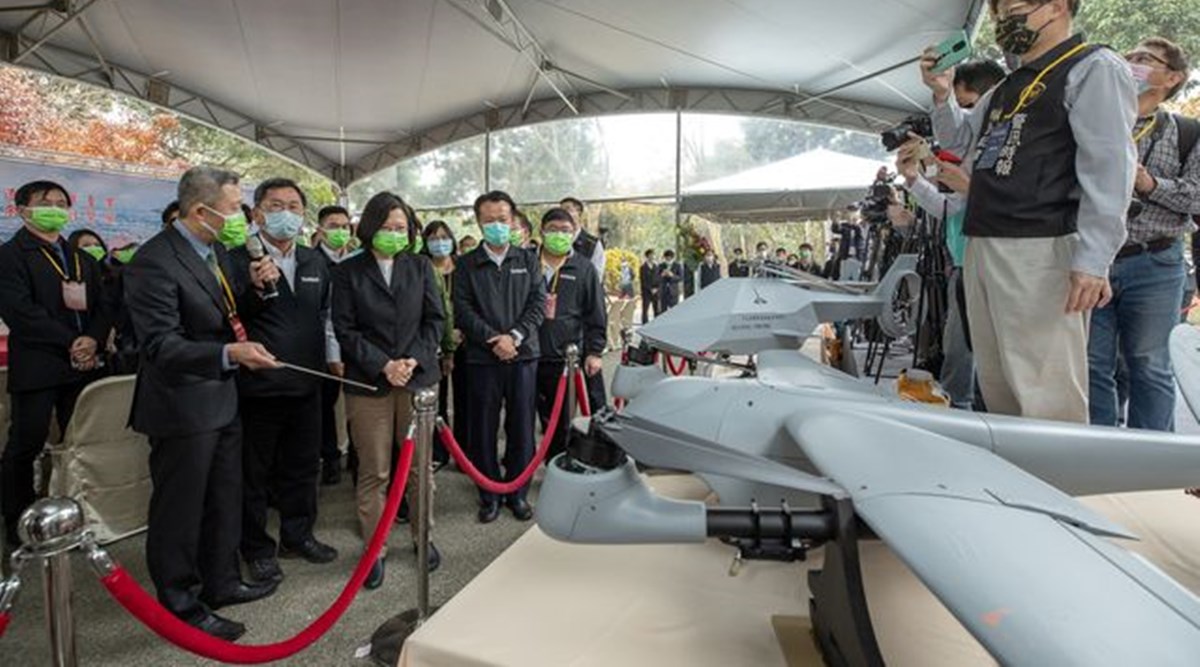 Inspired by Ukraine war, Taiwan launches drone blitz to China | World News The Indian Express