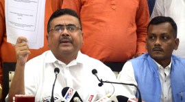 Suvendu Adhikari, Mamata Banerjee, TMC rejects claim, political consultancy, Governor C V Ananda Bose, Webel Technology Limited, indian express, indian express news