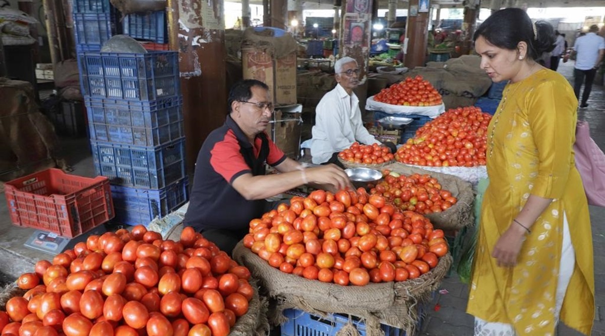 current tomato prices in pune, indian express