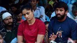 Vinesh Phogat and Bajrang Punia