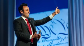 Republican presidential hopeful Vivek Ramaswamy