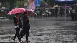 Fairly widespread rain is expected across India over the next two days