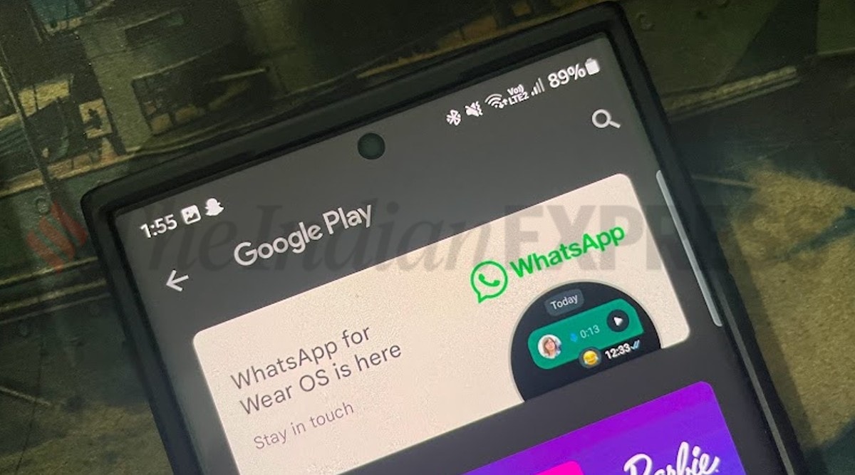 Google wear os clearance whatsapp