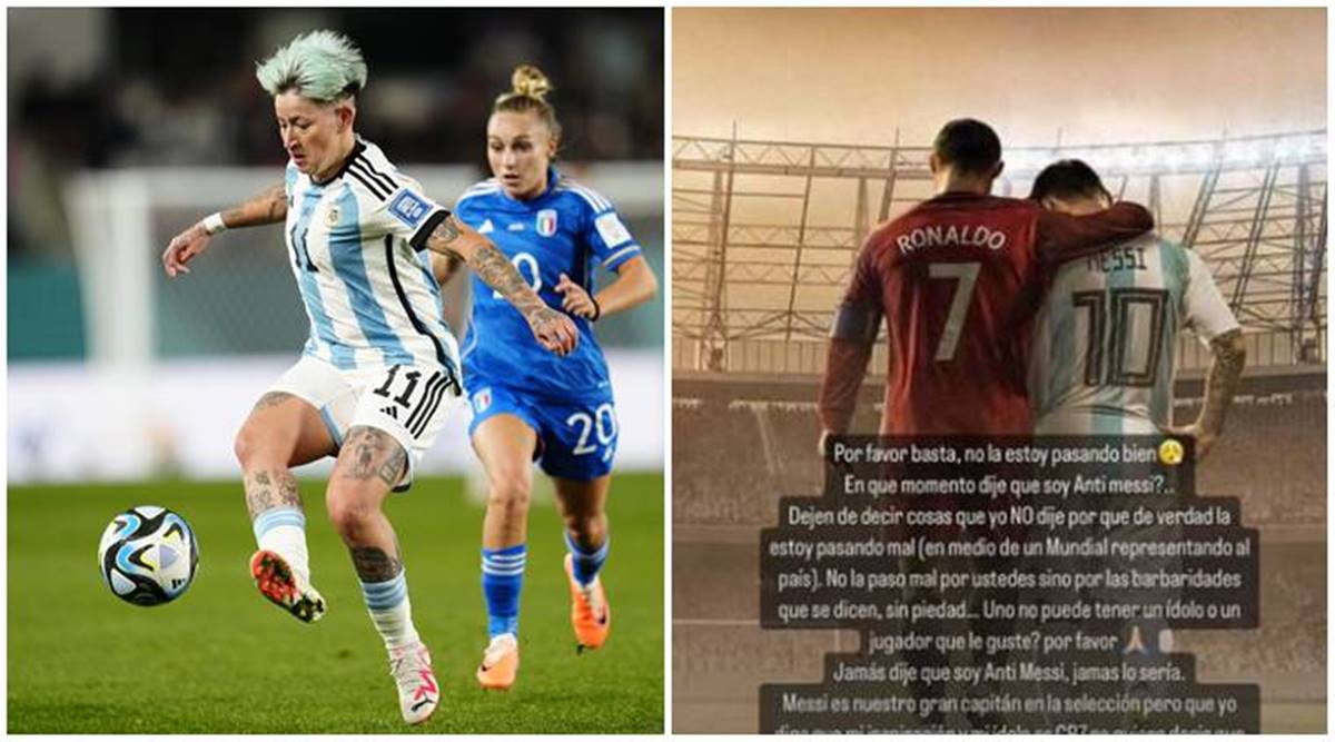 Ronaldo Fan - Argentina's women team captain is having