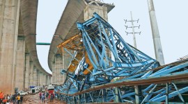 Samruddhi Expressway, Samruddhi Expressway accident, crane accident deaths, crane accident, Mumbai news, Maharashtra, Indian Express, current affairs