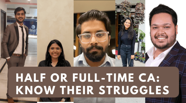 CAs and students pursuing CA share their experiences